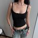 European American Women's Summer 2026 Trendy Suspender Skirt Set Pure Sexy Tight Fit Casual Comfortable Polyester Camisole Tank Top_ecoleips.com