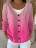 3D-Printed V-Neck Sweatshirt – Women’s Cropped Pullover With Hyper-Realistic Texture (S-5XL, Polyester Blend, Streetwear Essential)_ecoleips.com