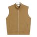 Aria Basics 380g Trendy High-end American Fashion Unisex Loose-fitting High Street Sleeveless Sweatshirt Vest With Custom Printed_ecoleips.com