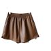 Aria Basics Elastic Waist Leather Women, High Waist, Autumn And Winter New Style, PU Loose Fit, Versatile, Stylish Wide-Leg,_ecoleips.com