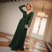 Women's Clothing Long Sleeved Evening Dresses Winter New Banquet Dance Party Dress Long Annual Meeting Evening Dress Women_ecoleips.com