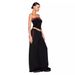 Women's Clothing Retro Hot Girl Contrast Color Design Top Straight Wide Leg Pants Mopping Casual Niche Suit_ecoleips.com