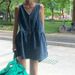 K Cowboy Shoulder Strap Dress, Female Design Sense, Niche, Slimming, Sleeveless Camisole Vest Skirt, Short Skirt_ecoleips.com