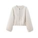 Women's Clothing Design Soft Bomber Jacket_ecoleips.com