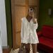 Russian New Style Women's Ruffled Casual Suit Set French Design Flared Sleeves Loose Fitting Top And Shorts Two Piece Spring/Autumn Outfit_ecoleips.com
