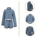 Women's Clothing New Women's Casual Ripped Denim Shorts Suit_ecoleips.com