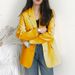 Women's Korean Style Loose Fit Suit Jacket Spring Autumn Trendy INS Street Style Little Blazer Top_ecoleips.com