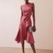 Women's 2026 Sleeveless Solid Color Round Neck Mid-Length Dress_ecoleips.com