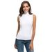 's New Round-neck Sleeveless Casual Slim-fit Women's Top T-shirt_ecoleips.com