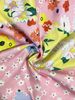【Boho Chic】Floral Strapless Dress With Back Tie Detail, Summer Bridesmaid Guest Dress For Garden Party, Date Night_ecoleips.com