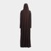 Verve Plus Size Dress Muslim Women's Hooded Abaya Saudi Loose Casual Ethnic Style Cover-up_ecoleips.com