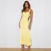 cross-border Spaghetti Strap Double-layer Mesh Patchwork Dress, Sexy And Elegant Tight-fitting Ruched Fishtail_ecoleips.com