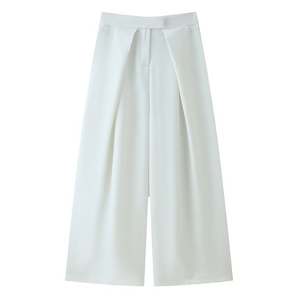 Women's Clothing Women's Stylish Pleated Trousers Style Homemade Fashionable Bottoms For Ladies For Formal & Casual For Women_ecoleips.com