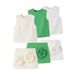 Women's Casual Sleeveless Top & Floral Skirt Set Summer Outfit Two-Piece Set Comfortable Stretchy Fabric_ecoleips.com