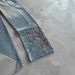 European And American Cross-border Casual Trousers With Plum Blossom Embroidery, Street-style Loose Jeans_ecoleips.com