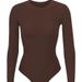 Women's Clothing Same Style High Elastic Long Sleeve Belly Shapewear Sexy One Piece Bodysuit_ecoleips.com