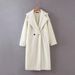 Long Sherpa-Lined Coat – Oversized Fleece Jacket For Women | Winter-Ready | Notched Collar | White/Pink/Red/Khaki/Blue_ecoleips.com