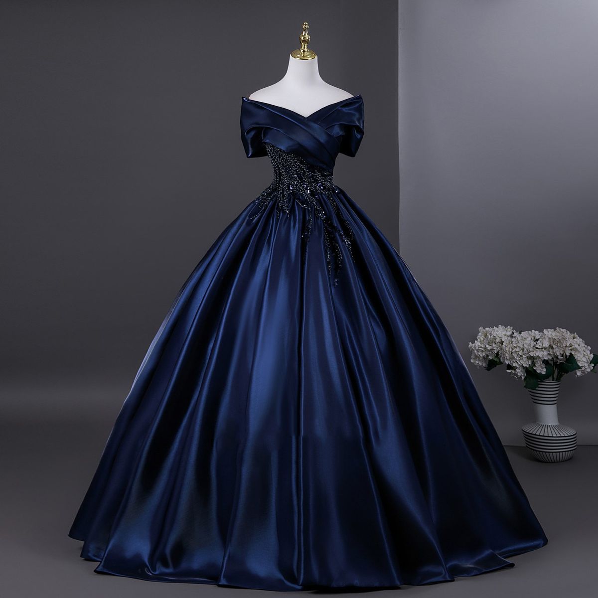 Long Stage Dress For Women High-End Annual Meetings Celebratory Performances Vocal Performance Exam Attire_ecoleips.com