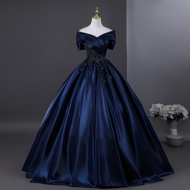 Long Stage Dress For Women High-End Annual Meetings Celebratory Performances Vocal Performance Exam Attire_ecoleips.com