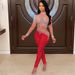 Women's Clothing Fashion Sexy Mesh See Through Hot Diamond Trousers Long Sleeved Jumpsuit For Women_ecoleips.com