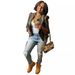 Women's Clothing Camouflage Print Western Blazer Casual Slim Fit Flattering Silhouette Long Sleeve American Style_ecoleips.com