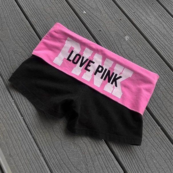 Summer Retro Patchwork Women's Shorts Casual Wide Leg Hot Girl Foreign Trade Wholesale Letter Print_ecoleips.com
