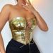 Women's Clothing Women's Trendy Tie Front Cardigan Slimming Vest Top Sexy Waist Cinching Hot Girl Clothing For Formal & Casual_ecoleips.com