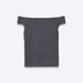 Slim-fit And Thin One-word Neck Threaded Short-sleeved Knitted Sweater_ecoleips.com