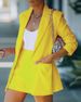 Women's clothing shorts, suits, sexy temperament women's fashion casual lapel cardigans_ecoleips.com