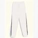 Women's Letter Print Hoodie And Jogger Set - Casual Fleece-Lined Sweatsuit With Long Sleeve, Relaxed Fit For Fall/Winter Gym Lounge (White, S-Xxl)_ecoleips.com
