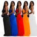 C6940 Fashion Women's Clothing Single Shoulder Evening Slim Fit Dress_ecoleips.com