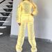 Women's Clothing Two Piece Suit, Round Neck Leopard Print Top, Loose Fit, Plus Size, Casual._ecoleips.com