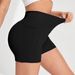 European And American Summer Sports Fitness Yoga Shorts High Waist Hip Lift Three Quarter Pants Pocket Quick Drying Peach Hip Cycling Pants Women_ecoleips.com