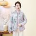 girl Wholesale New Autumn Winter Stand Collar Fleece Lined Thickened Jacket Chinese National Style Age-Reducing Small Coat_ecoleips.com