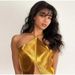 K Sexy Off Shoulder Camisole Tank Top With Irregular Tassel And Neck Hanging Top_ecoleips.com