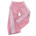 Women's Clothing Retro Street Striped Jeans Casual Wide Leg Pants Gothic Straight Leg Mopping Pants_ecoleips.com