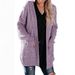 Crochet Knit Cardigan – Mid-Length Cotton Open Front Sweater With Pockets (S-XXL, 9 Colors)_ecoleips.com