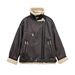 Men's & Women's Winter Faux Leather Shearling Jacket, Oversized Zip-Up Biker Coat With Plush Lining, Streetwear Outerwear For Casual & Urban Style_ecoleips.com