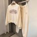 Women's Clothing Casual Sports Suits Fashionable Loose Sweatshirt Trousers Two Piece Suit_ecoleips.com