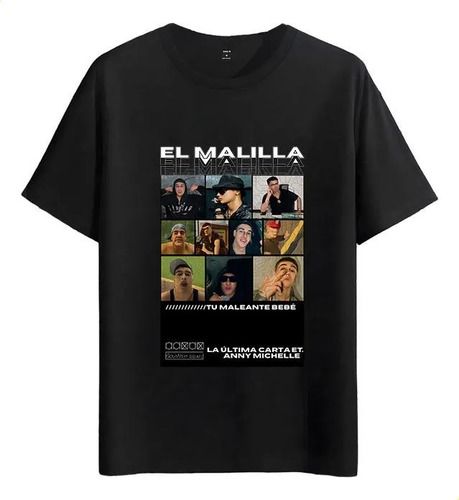 Women's T-Shirts T-shirt Muscle Freaks El Malilla Anny Michelle Rap Style_ecoleips.com