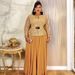 Women's Clothing Sequined Banquet Party Dress Elegant Sequin Evening Gown – Plus Size African Party Dress With Waist Belt (Chiffon & Glitter)_ecoleips.com