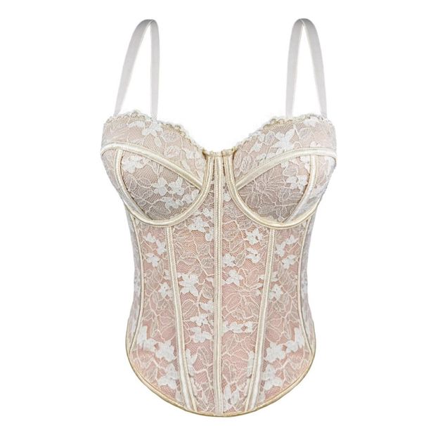 Women's Clothing Hot Girl Black Lace Inner Straps High End Outer Wear Body Shaping Gathered Herringbone Bra_ecoleips.com