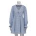 2026 New European And American Women's Fashion Elegant Commuting Design A-line Pink Plaid Butterfly Collar Long Sleeve_ecoleips.com