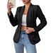 Women's Casual Blazer In Multiple Colors, Slim-fit, Slimming, Versatile For Commuting, Long-sleeved, European And_ecoleips.com