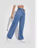 Women's Washed Straight Leg Jeans - Loose Fit Retro Denim Pants For Casual Wear (Versatile Style)_ecoleips.com