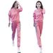 Women's Casual Sportswear Suits Loose Fashionable Trendy Two Piece Set Sweatshirts And Sweatpants Spring Autumn New_ecoleips.com