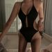 Aria Basics 2025 New European And American One-Piece Swimsuit Women, Slim Fit, Hollowed-Out, Sexy Swimwear, Wholesale For Foreign_ecoleips.com