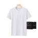 180G Chunky Cotton Short-Sleeve T-Shirt-Unisex Loose-Fit Round-Neck Base Layer For Both Men And Women_ecoleips.com
