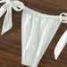 Women's Clothing Fashionable Bikini Pure Color Sexy Strap Backless Swimsuit_ecoleips.com