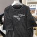 Women's Clothing Fashion Chic Niche Prints Cotton Short Sleeved T Shirt All Match Casual Tops_ecoleips.com